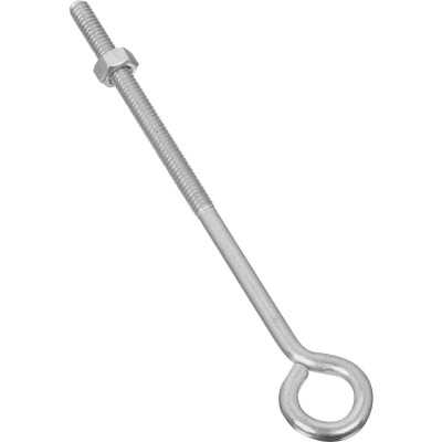 National 1/4 In. x 6 In. Zinc Eye Bolt with Hex Nut