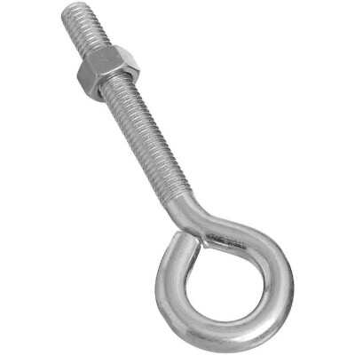 National 1/2 In. x 6 In. Zinc Eye Bolt with Hex Nut